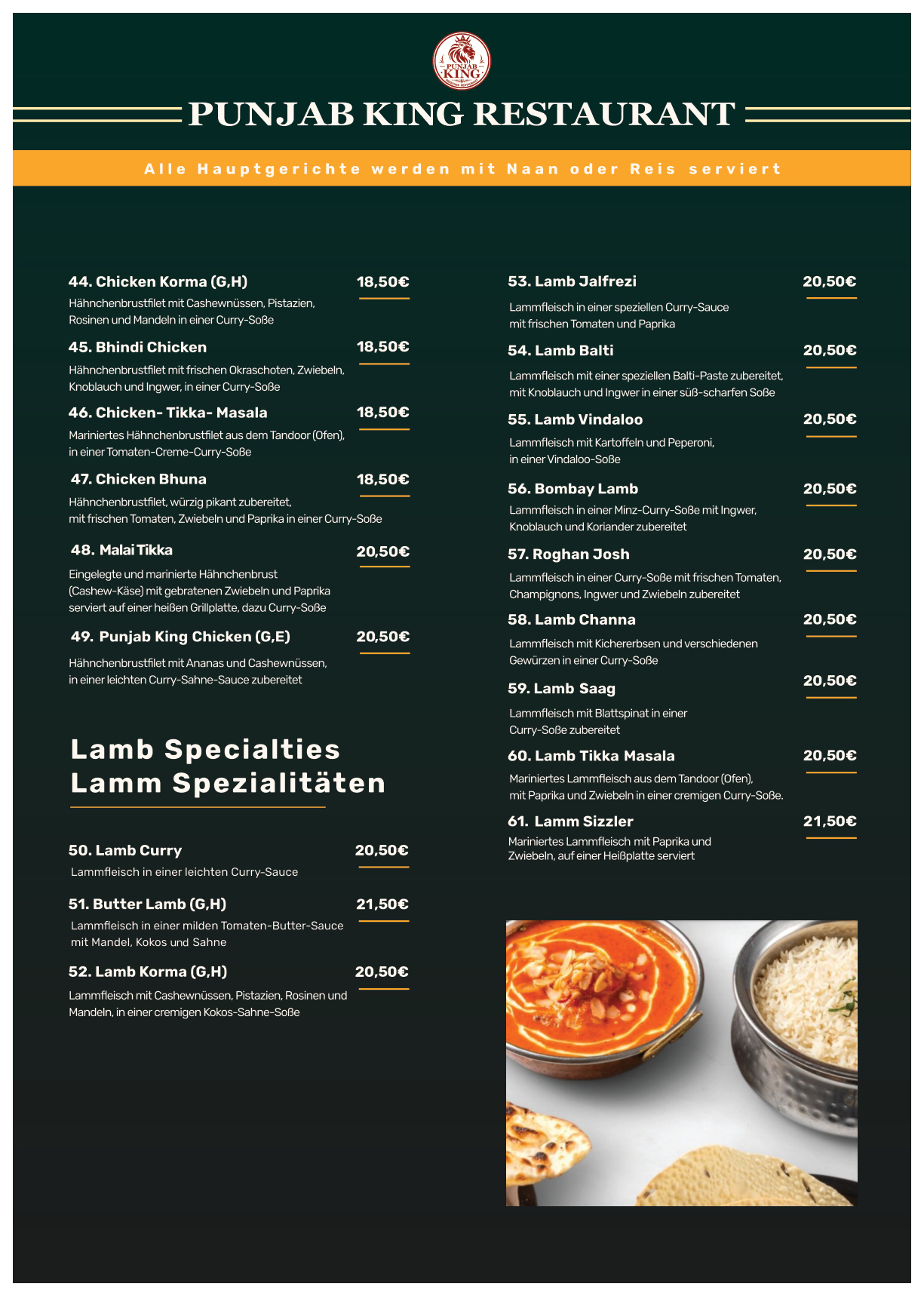Menu Page 3